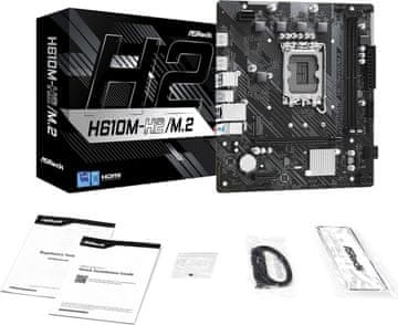 ASRock H610M-H2/M.2 matična plošča, Intel LGA 1700, H610 čipset