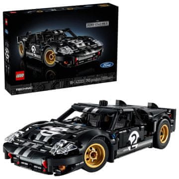 LEGO Technic 42223 - Dirkalni avtomobil Ford GT40 MKII iz leta 1966