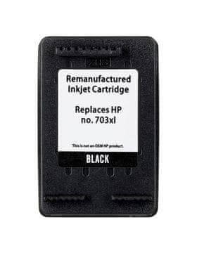 slomart Nadomestno črnilo SPB B-H703Bk za HP, črno, 18 ml