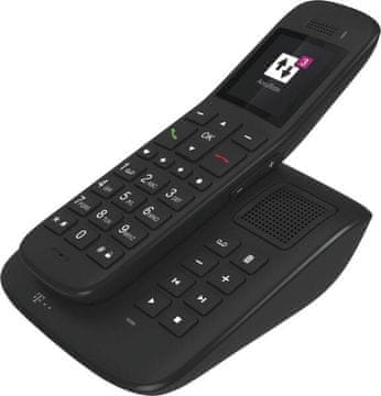 slomart Telekom Sinus A 32 DECT telefon, črn (Ebony)