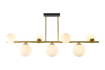 Light Action S.A. Viseča svetilka za letev 52cm, 7xG9, zlata