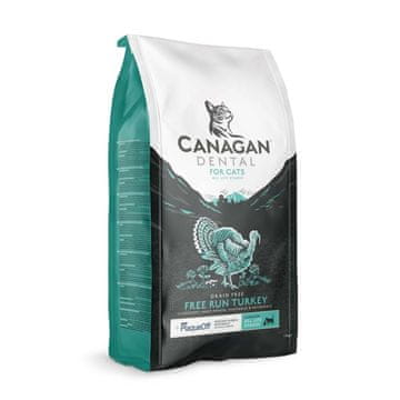 Canagan CANAGAN Dental Turkey, suha hrana za mačke, 1.5 kg