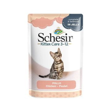 Schesir SCHESIR Mokra hrana za mladiče, piščanec v želeju, 85g