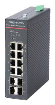 Hikvision Hikvision DS-3T1512HP-SI-8P4FKIT omrežni stikalo, Gigabit Ethernet, PoE, 240W