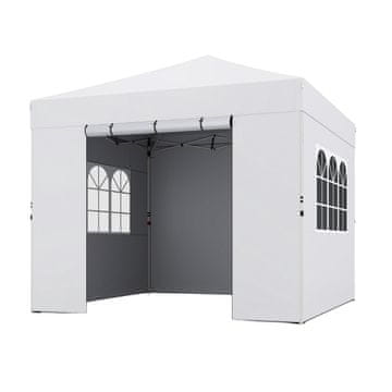 Northix Pop Up Canopy Tent 3 x 3 m, 4 Sidewalls, Waterproof