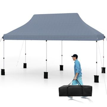 Northix 10x20 Pop-Up Canopy Tent, Adjustable Height, Carry Bag