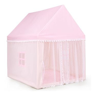 Northix Kids Play Tent House With Mattress, Mesh Door, 2 Windows