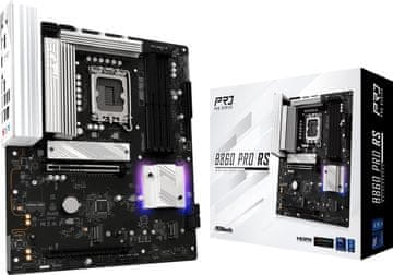 Asr ASRock B860 Pro RS matična plošča, LGA1851, DDR5, ATX