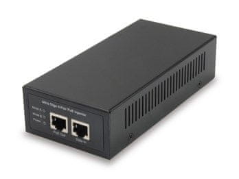 Level One LevelOne Gigabit PoE injektor, 802.3af/at/bt, 90W, črn