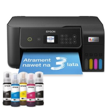 EPS Epson EcoTank L3280 multifunkcijski brizgalni tiskalnik 3-v-1, črn