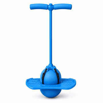 JOJOY® Skakalna pogo žoga za otroke z ročajem, nosilnost do 120 kg, za ravnotežje in koordinacijo | JUMPOO