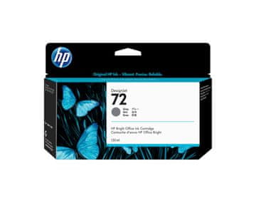 HP 72 130-ml črnila kartuša, siva