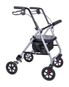 MDH MDH štirikolesno stojalo iz aluminija, nosilnost 136 kg