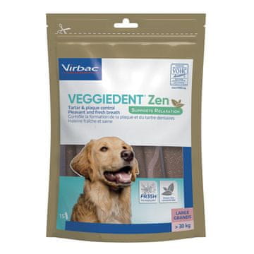 Virbac Virbac Veggiedent Zen L priboljški za pse 502.5g