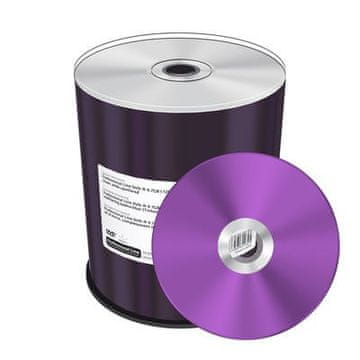 MediaRange Prazni DVD-R diski MediaRange MRPL602, 4.7 GB, 100 kos, srebrni