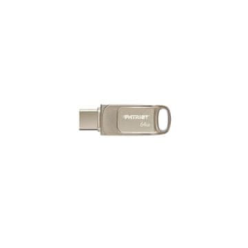 Patriot USB ključek Patriot Memory Tab T560, 64 GB, srebrn