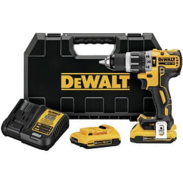 DeWalt DeWALT DCD796D2-QW Akumulatorski udarni vrtalnik 18V, 1.6 kg, črna/rumena