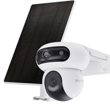 IP EZVIZ HB90X IP kamera komplet, Dual 4MP, 4G/Wi-Fi, 8W solarni panel