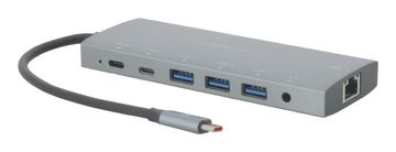 Mobilis Mobilis 020028 Docking Station USB-C 3.2 Gen 1, siva