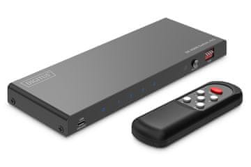 HDMI Digitus DA-70837 HDMI preklopnik, 4x1, 8K/60Hz