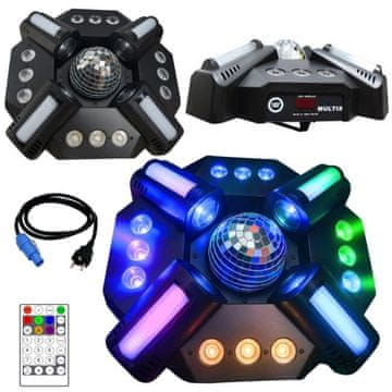 slomart LIGHT4ME MULTIX LED večnamenska disco luč