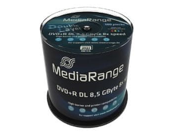 MediaRange MediaRange MR471 prazni DVD+R DL 8.5 GB, 100 kosov