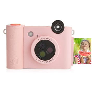 Kodak Kodak Smile+ instant fotoaparat 50.8 x 76.2 mm, roza