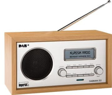 Imperial Imperial DABMAN 30 osebni radio, srebrn