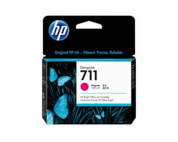 HP 711 29 ml originalna kartuša, magenta