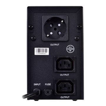 Gembird Gembird EG-UPS-031 neprekinjeno napajanje (UPS) 0.65 kVA 390 W, 3 vtičnice