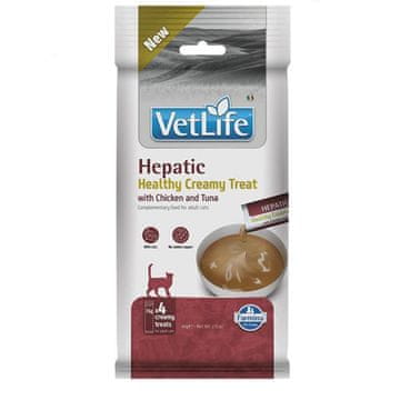 Farmina FARMINA Vet Life Hepatična Delikatesa, piščanec in tuna, 4x15 g