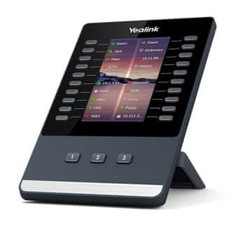 YEALINK Yealink EXP43 IP modul za dodatne tipke, Črna/Siva