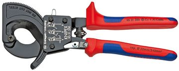 Knipex Knipex 95 31 250 klešče za kable, 250 mm, črno/modro/rdeče