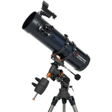Celestron Celestron AstroMaster 130EQ teleskop - motoriziran, Newtonov refraktor, temno moder