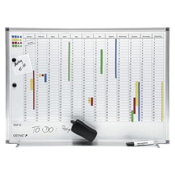 Genie Genie 11512 magnetna tabla 770 x 560 mm, bela