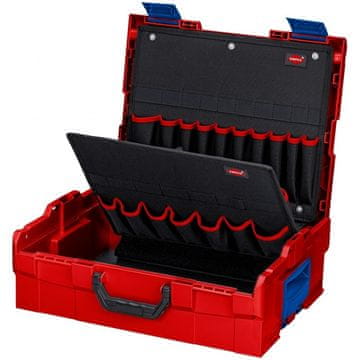 slomart Knipex L-BOXX kovček za orodje, rdeč/črn