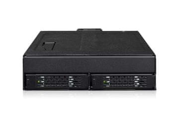 slomart Icy Dock MB105VP-B ohišje za 2.5" SSD, črno, kovinsko