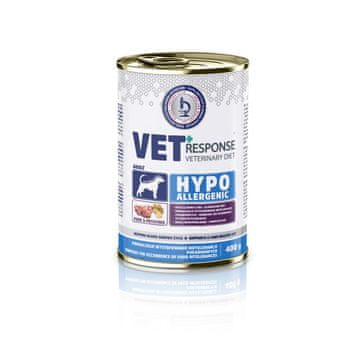slomart VET RESPONSE Hypoallergenic Pork - mokra hrana za pse, 400g