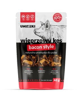 slomart UNISZKI Svinjski priboljšek – pasje priboljške – 40 g