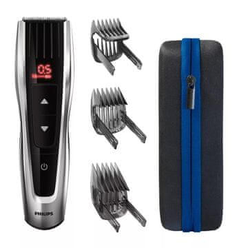 slomart Philips HC9420/15 strižnik las 60 nastavitev dolžine, 0.2 mm, črna/srebrna