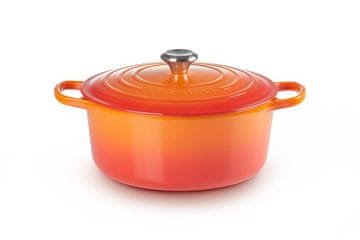 slomart Le Creuset 21177280902430 Litoželezni lonec 6.7 L, oranžna/rdeča