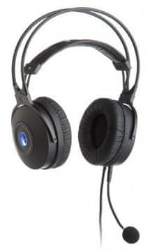 Connect Connect IT CI-256 žične gaming slušalke naglavne, črne