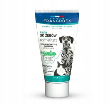 Francodex FRANCODEX zobna pasta za psa in mačko – 70g
