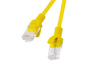 Lanberg Lanberg PCU6-10CC-0050-Y Patch kabel Cat. 6 UTP 0.5m - Rumena