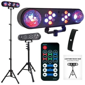 Magic LIGHT4ME MAGIC BAR disco LED PAR efekt + stojalo