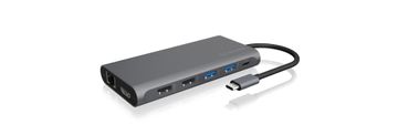 RAD ICY BOX IB-DK4050-CPD priklopna postaja, USB 3.2 Gen 1 Type-C, antracit