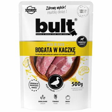 BULT BULT Rich in Duck – mokra hrana za pse z račjo 500 g