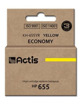 ACS Actis KH-655YR nadomestna kartuša za HP, rumena, 12 ml