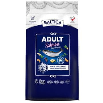 EXCELLENT BALTICA Excellent Hypoallergenic Adult Small breeds Salmon pasja hrana 9kg