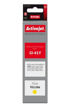 ActiveJet Activejet AC-G41Y rumena steklenička (nadomestna za Canon GI-41Y)